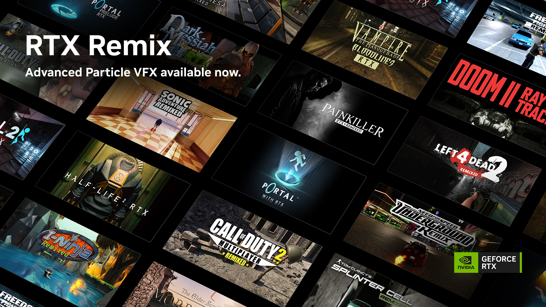 تحديث RTX Remix المتقدم للجزيئات متاح الآن، وجائزة جديدة للاعبي Marvel Rivals وتحديثات DLSS