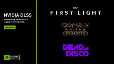 تقنية DLSS تصل إلى لعبة Dead As Disco، مع إلقاء نظرة جديدة على Star Wars: Galactic Racer وFirst Light 007