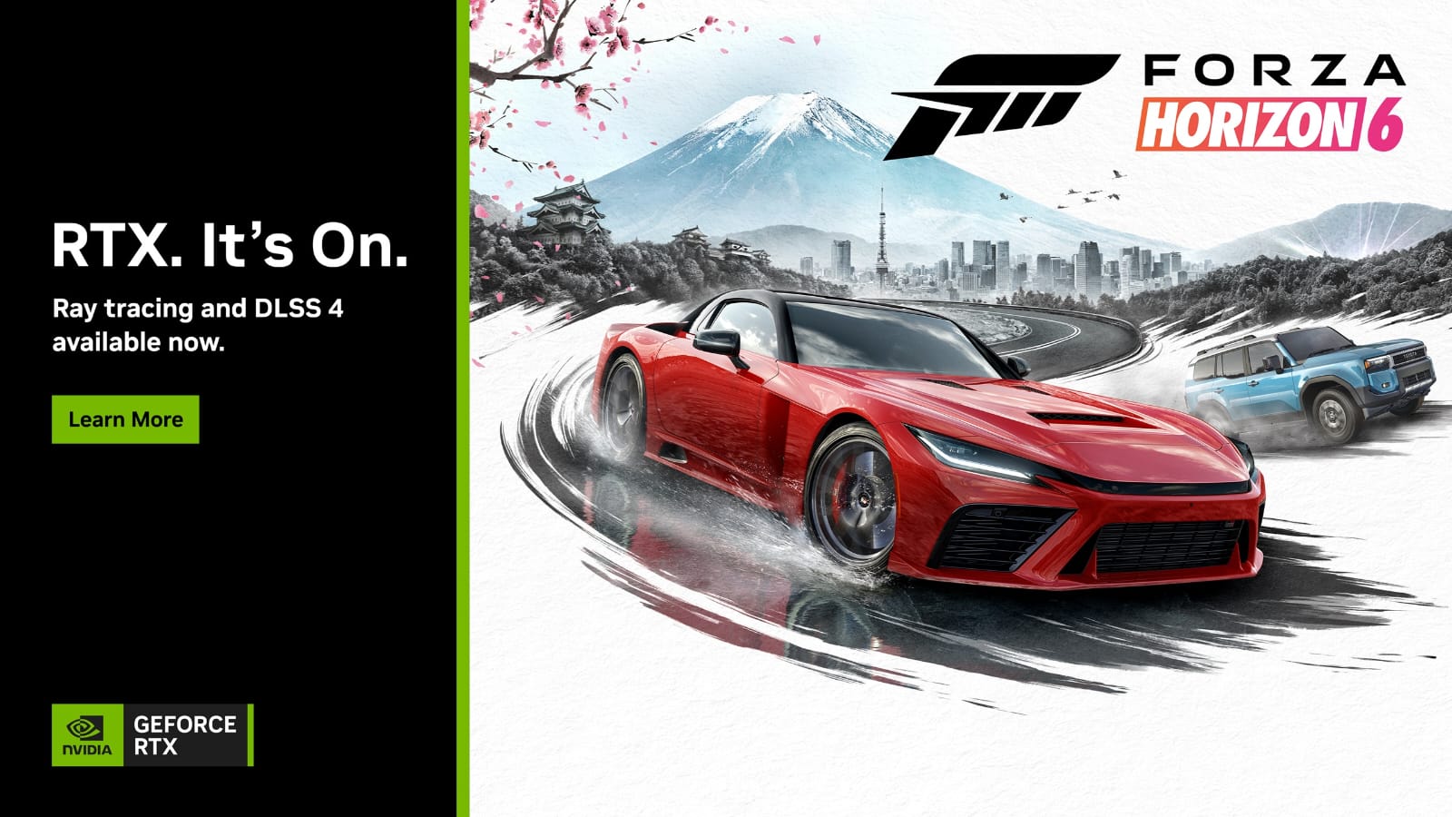 لعبة Forza Horizon 6 متاحة اليوم مع دعم تتبع الأشعة وتوليد الإطارات المتعددة من DLSS