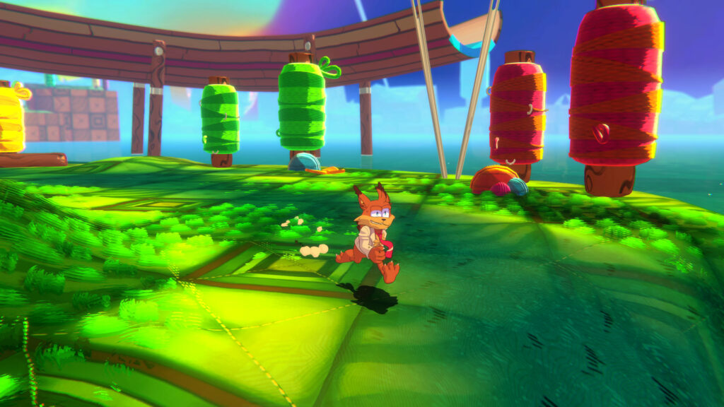 مراجعة Bubsy 4D