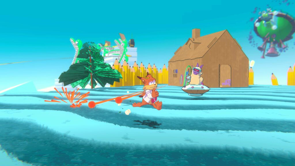 مراجعة Bubsy 4D